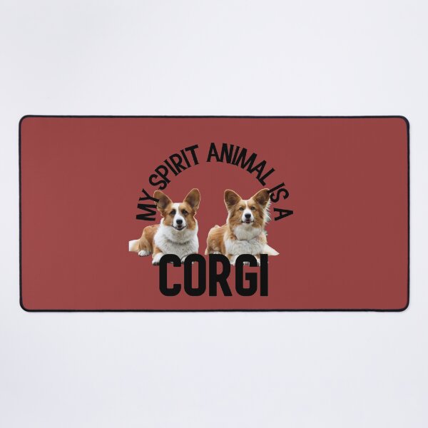 Item preview, My Spirit Animal is a Corgi, Great Britain, Corgi Boss designed and sold by DiensDesign.