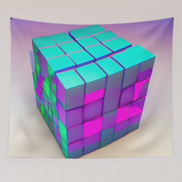 Item preview, AI Generated Cube designed and sold by Jaraz.