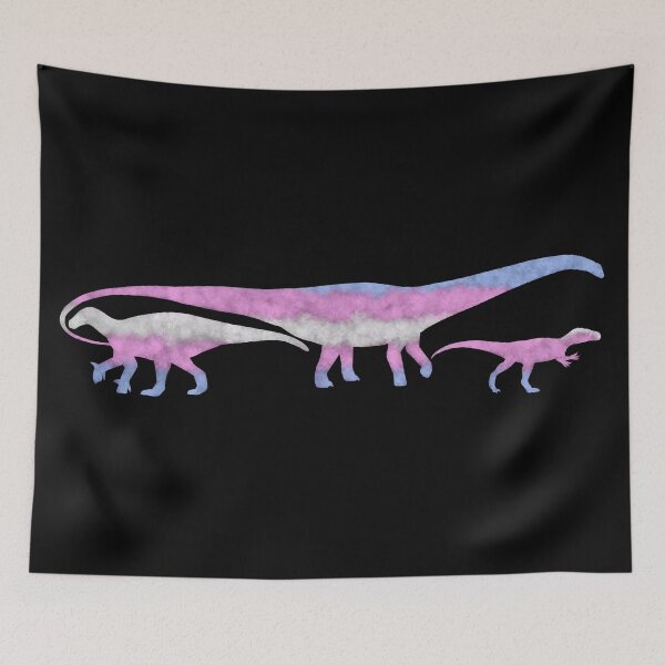 Item preview, Trans Pride Dinosaurs designed and sold by Mina-Richards.