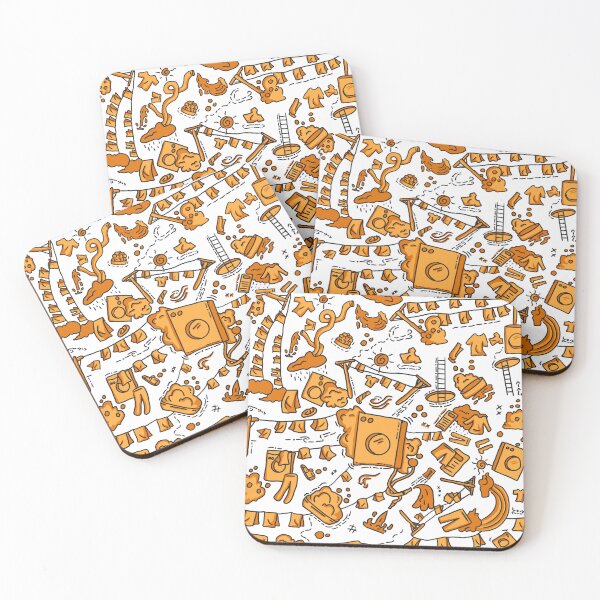 Item preview, laundry pattern ( White ) designed and sold by amanjabal.