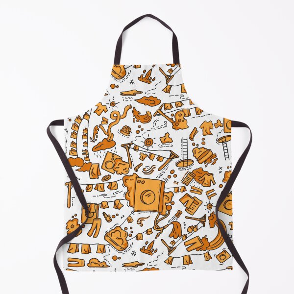 Item preview, laundry pattern ( White ) designed and sold by amanjabal.