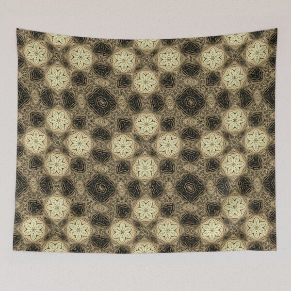 Item preview, Pattern Abstract Boho Biophilic Design Nature Vibes in Brown Earth Shades 4A of 4 designed and sold by Beachy.