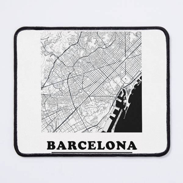 Item preview, Minimal Barcelona Map designed and sold by Enea Kelo.