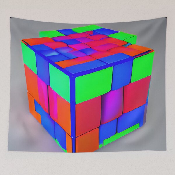 Item preview, AI Generated Cube designed and sold by Jaraz.