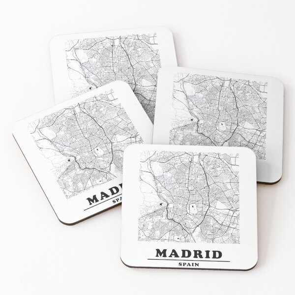 Item preview, Minimal Madrid Map designed and sold by Enea Kelo.