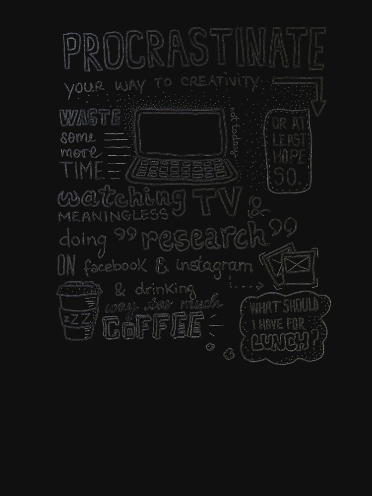 Procrastinate your way to creativity by mirunasfia