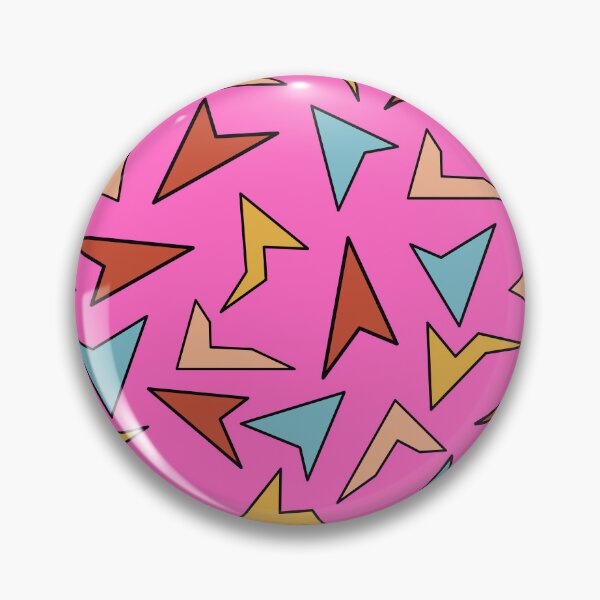 Item preview, Colorful Geometric Forms Pink Pattern designed and sold by ArtOrg.