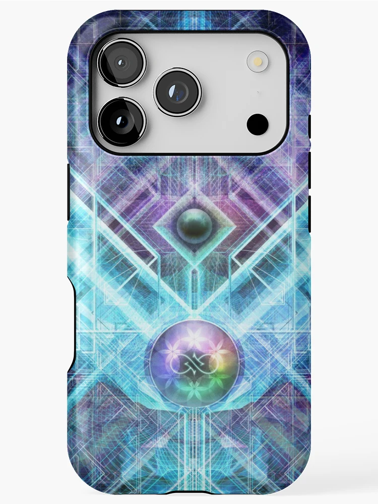 Thumbnail 1 of 4, iPhone Case, Genesis Algorithm designed and sold by Solsticesun.