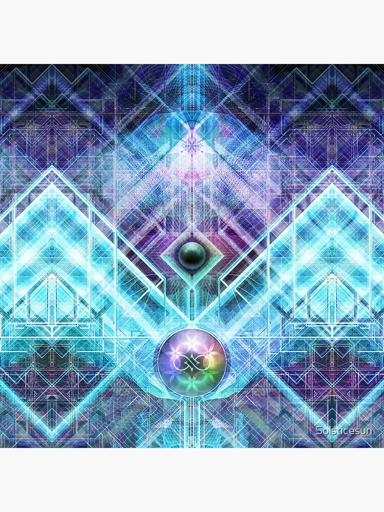 Thumbnail 4 of 4, Clock, Genesis Algorithm designed and sold by Solsticesun.