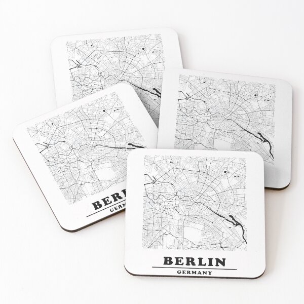 Item preview, Minimal Berlin Map designed and sold by Enea Kelo.