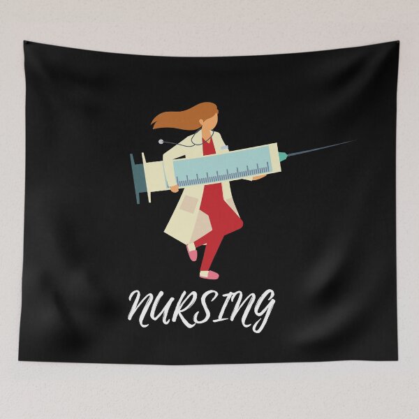 Item preview, School of Nursing Nurse designed and sold by Artpawsy.