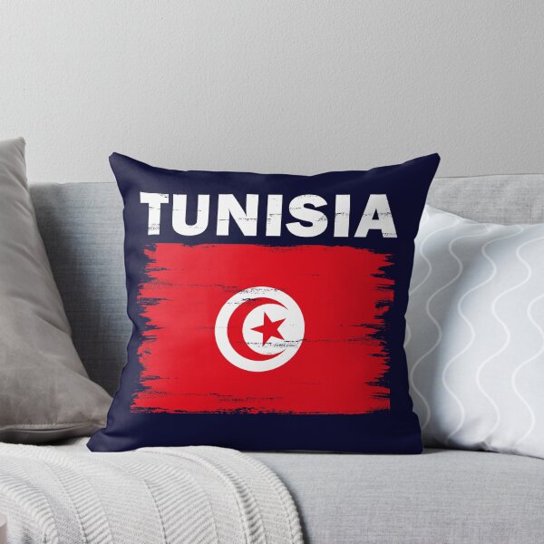 Item preview, Tunisia Flag National designed and sold by rafaeltto.