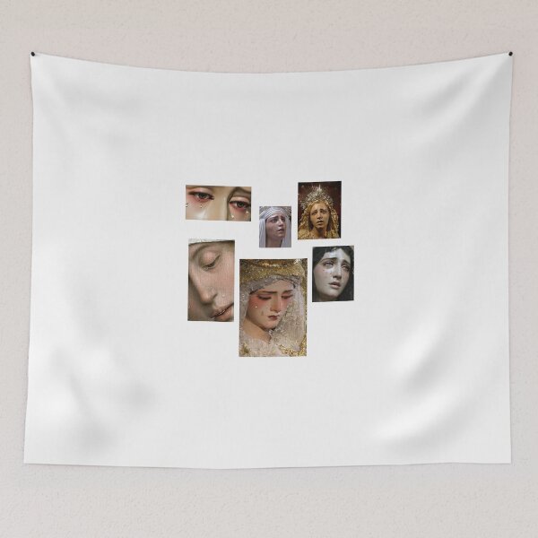 Item preview, Mary Jesus Crying Art designed and sold by Water  Babies.