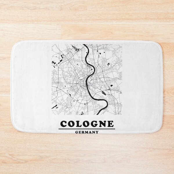 Item preview, Minimal Cologne Map designed and sold by Enea Kelo.
