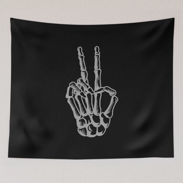 Item preview, Skeleton hand drawing designed and sold by The Love Quill.