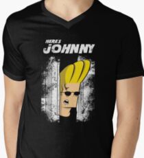 Here's johnny Men's V-Neck T-Shirt