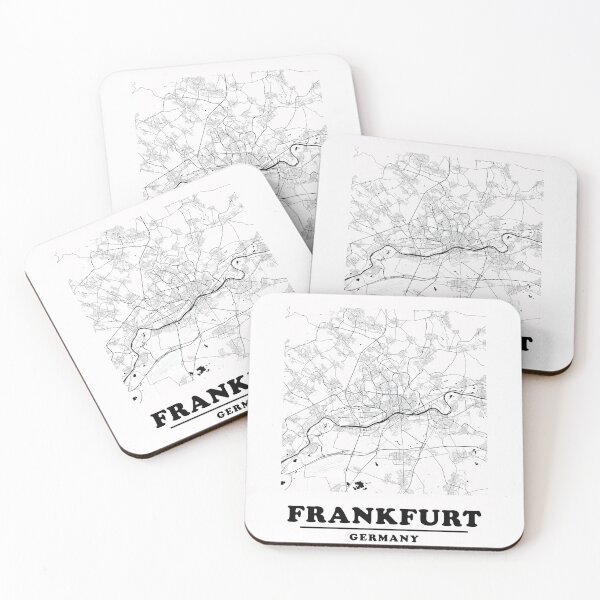 Item preview, Minimal Frankfurt Map designed and sold by Enea Kelo.