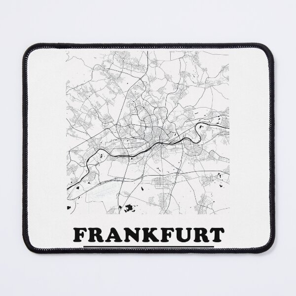Item preview, Minimal Frankfurt Map designed and sold by Enea Kelo.