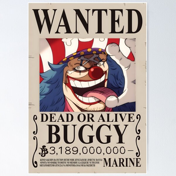 Poster Lot Empereur - Wanted One Piece