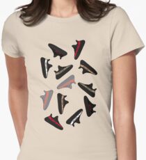 Yeezy 350 v2 Women's Fitted T-Shirt
