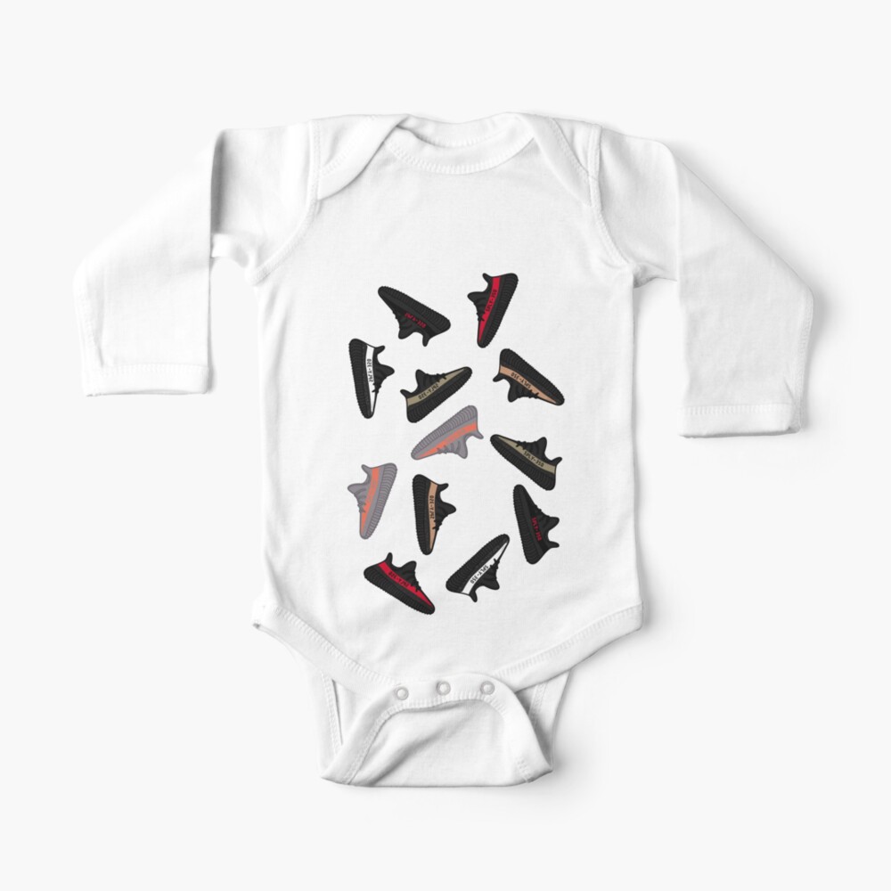 Yeezy 350 V2 Baby One Piece By Alexlaw17 Redbubble