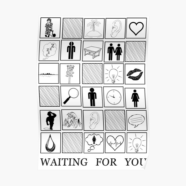 Waiting For Love Posters Redbubble redbubble