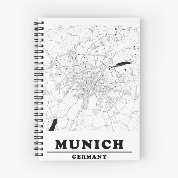 Item preview, Minimal Munich Map designed and sold by Enea Kelo.