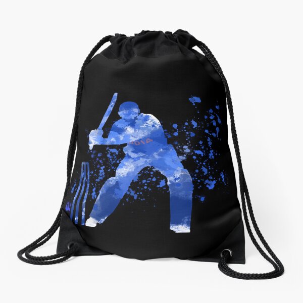 Item preview, INDIA CRICKET - BATSMAN watercolour splatters designed and sold by Danicus666.
