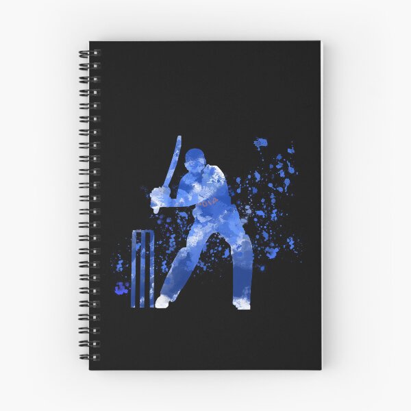 Item preview, INDIA CRICKET - BATSMAN watercolour splatters designed and sold by Danicus666.