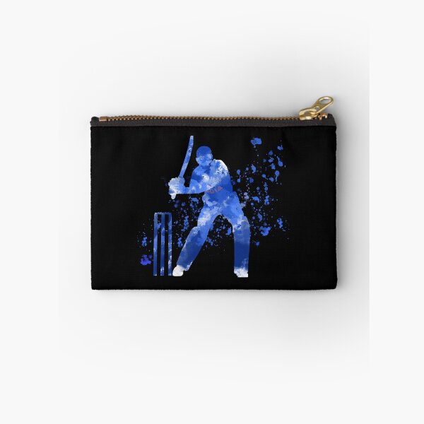 Item preview, INDIA CRICKET - BATSMAN watercolour splatters designed and sold by Danicus666.