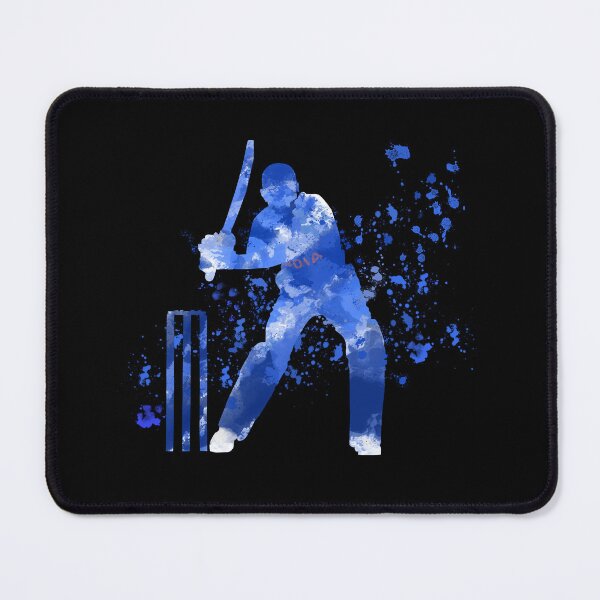 Item preview, INDIA CRICKET - BATSMAN watercolour splatters designed and sold by Danicus666.