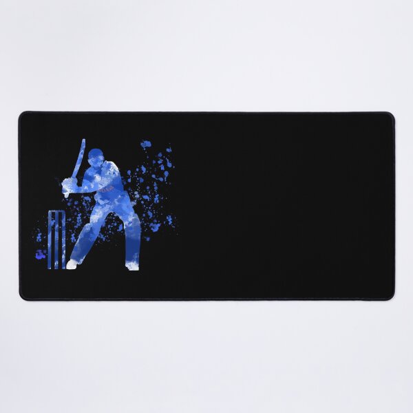 Item preview, INDIA CRICKET - BATSMAN watercolour splatters designed and sold by Danicus666.