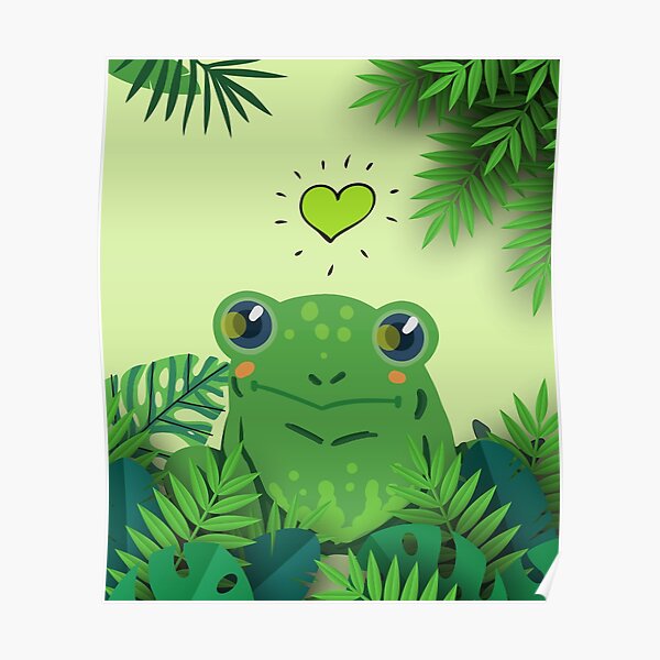 Cute Frog Wallpaper Gifts  Merchandise for Sale  Redbubble