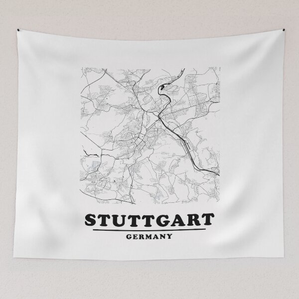 Item preview, Minimal Stuttgart Map designed and sold by Enea Kelo.