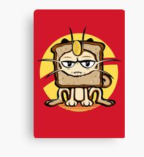 Meowth Breading Canvas Print