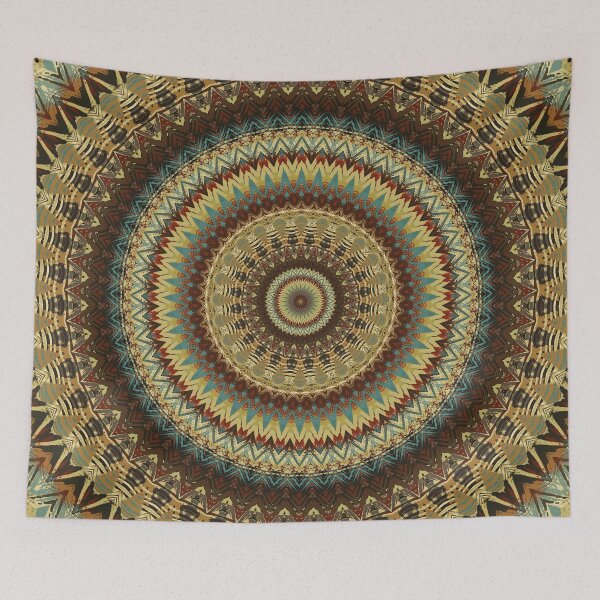 Aperçu de l'œuvre Terre Mandala 8 créée et vendue par Mandala Of Life.