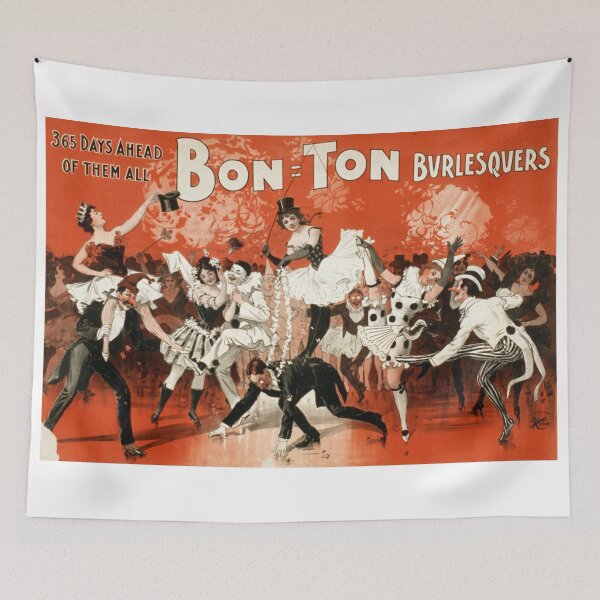 Item preview, Bon Ton Burlesquers 3 - HC Miner Litho - 1898 designed and sold by CrankyOldDude.