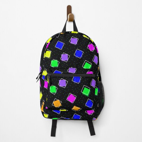 Item preview, Squares Squared (at night) designed and sold by Gonzo's Rad Design Shop.