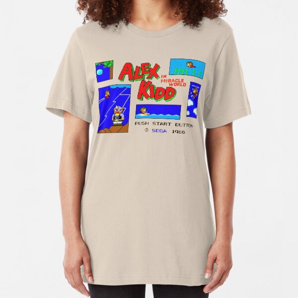 Alex Kidd Slim Fit T-Shirt