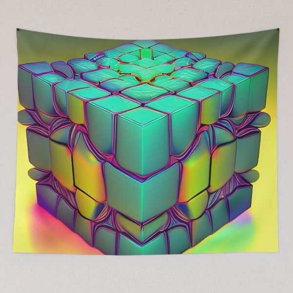 Item preview, AI Generated Cube designed and sold by Jaraz.