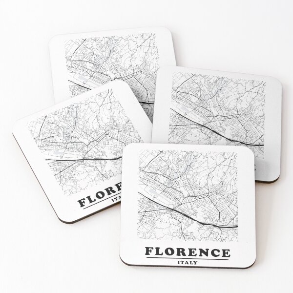 Item preview, Minimal Florence Map designed and sold by Enea Kelo.