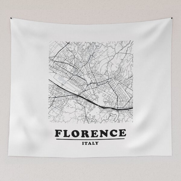 Item preview, Minimal Florence Map designed and sold by Enea Kelo.