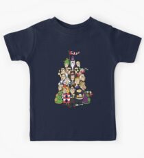 Day at the Mansion in colour! Kids Tee