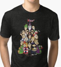 Day at the Mansion in colour! Tri-blend T-Shirt