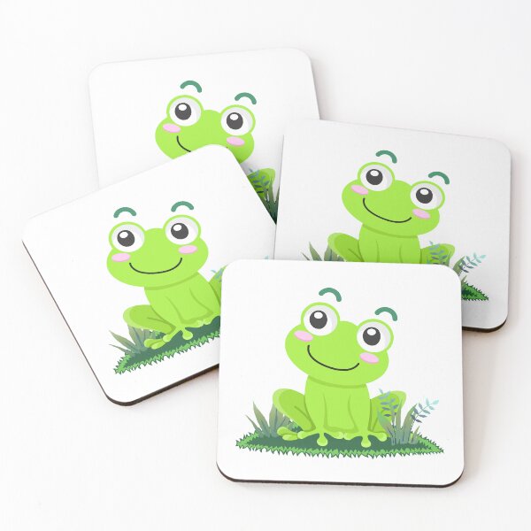 Item preview, Funny Cute Frog Wallpaper designed and sold by MKD-Artz.