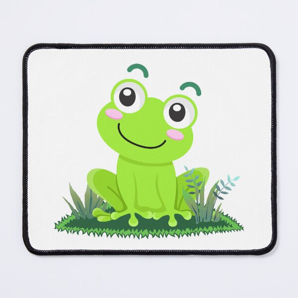 Item preview, Funny Cute Frog Wallpaper designed and sold by MKD-Artz.