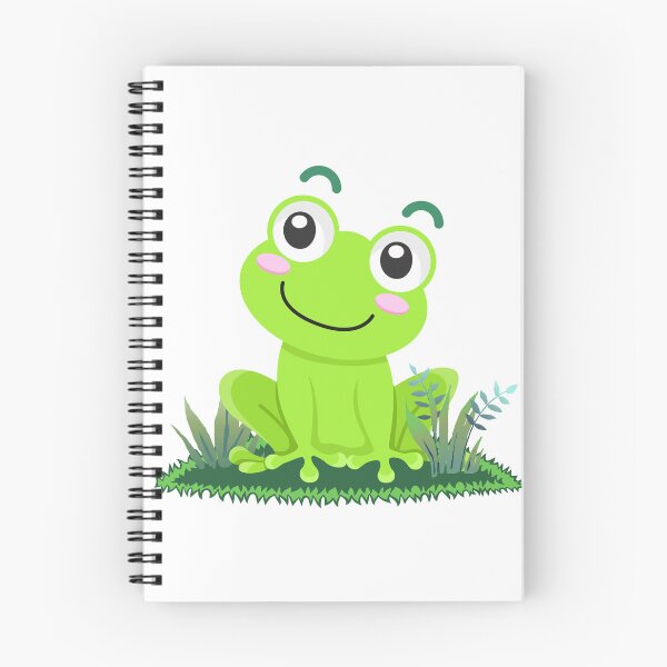 Item preview, Funny Cute Frog Wallpaper designed and sold by MKD-Artz.