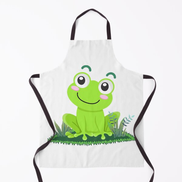 Item preview, Funny Cute Frog Wallpaper designed and sold by MKD-Artz.