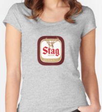 STAG Women's Fitted Scoop T-Shirt