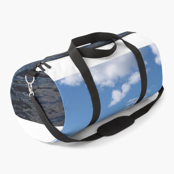 Item preview, Pad on a wooden floating platform. Metal ladder to get out of the water of a beautiful fjord in Norway. Rippled sea. Sunny spring day. No people designed and sold by Maurizio Fabbroni.